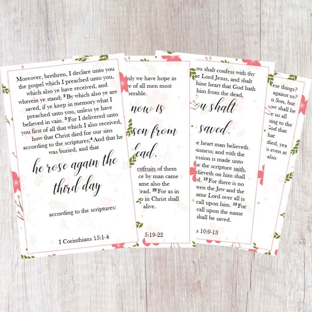 easter cards mockup