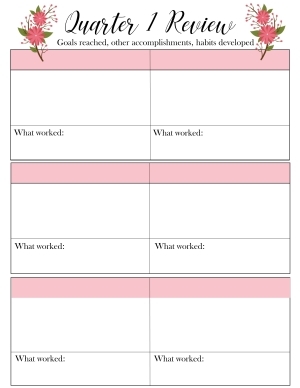 quarter review