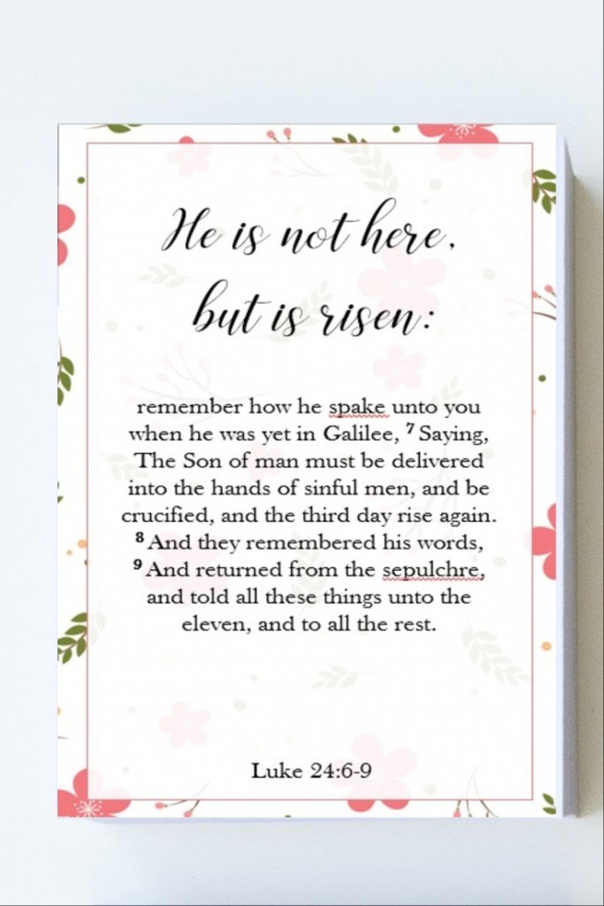 scripture card mockup